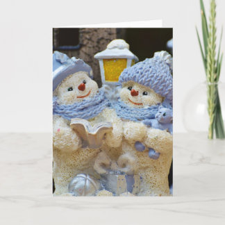 Cartes Pour Fêtes Annuelles La "famille est pour toujours" Noël de couples de
