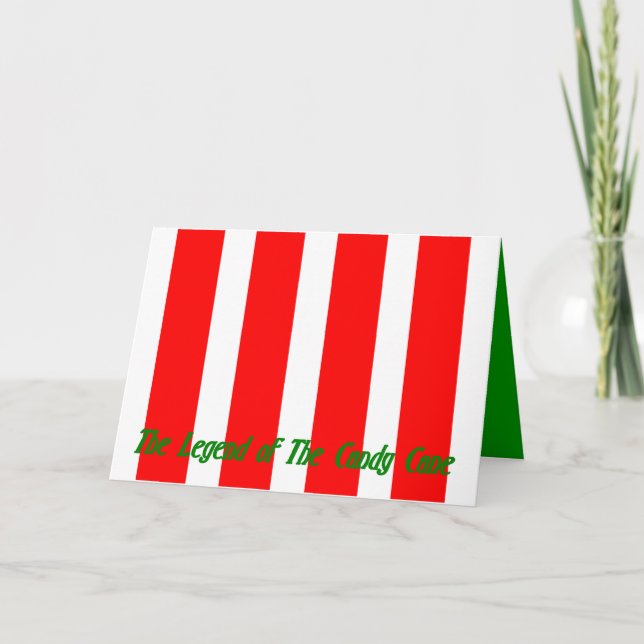 CARTES POUR FÊTES ANNUELLES LA LÉGENDE DU SUCRE DE CANNE… (Devant)