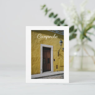 Cartes Pour Fêtes Annuelles La Maison Jaune, Campeche, Mexique