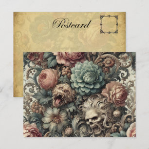 Cartes Pour Fêtes Annuelles La malédiction du botaniste - Floral victorien got