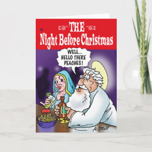 Cartes Pour Fêtes Annuelles La Nuit Avant Noël... !
