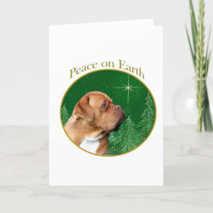 Cartes Pour Fêtes Annuelles La Paix du Dogue de Bordeaux