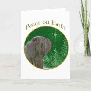Cartes Pour Fêtes Annuelles La paix napolitaine Mastiff