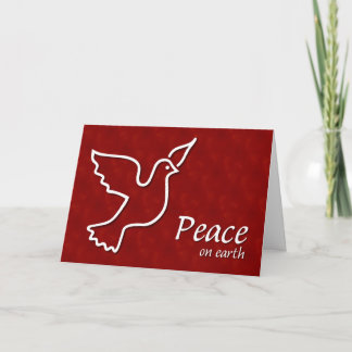 Cartes Pour Fêtes Annuelles La Paix Sur Terre