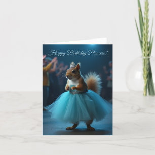 Cartes Pour Fêtes Annuelles La princesse écureuil