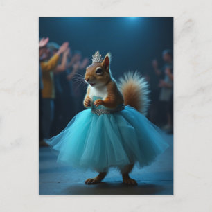 Cartes Pour Fêtes Annuelles La princesse écureuil