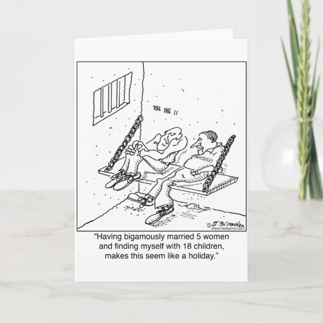 Cartes Pour Fêtes Annuelles La prison en vacances (Devant)