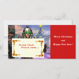 Cartes Pour Fêtes Annuelles LA SAINT-SYLVEStre D'UN CYBORG