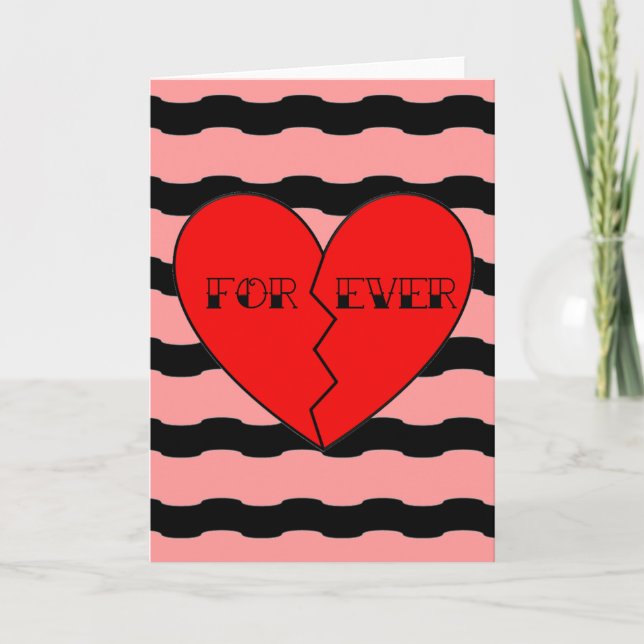 Cartes Pour Fêtes Annuelles La Saint-Valentin (Devant)