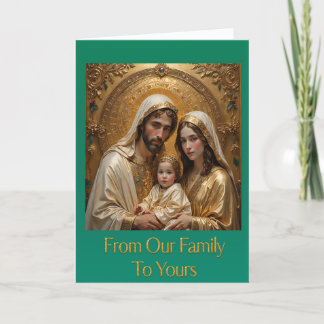 Cartes Pour Fêtes Annuelles La Sainte Famille