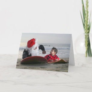 Cartes Pour Fêtes Annuelles La salutation à l'intérieur de Père Noël donne des