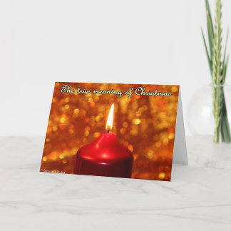 Cartes Pour Fêtes Annuelles La signification vraie de Noël