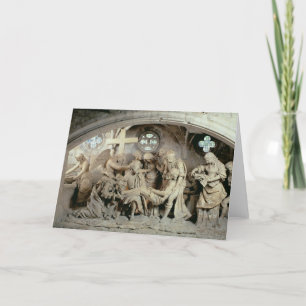 Cartes Pour Fêtes Annuelles La tombe de Pâques, 1554-64 (pierre)