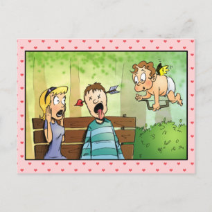 Cartes Pour Fêtes Annuelles La Valentine de la flèche de Cupid