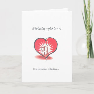 Cartes Pour Fêtes Annuelles la "valentine platonique sans engagement" du princ
