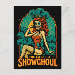 Cartes Pour Fêtes Annuelles La vie d'un Showghoul