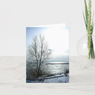 Cartes Pour Fêtes Annuelles Lac Ontario-Trilingual- Noël et Nouvel An 2012