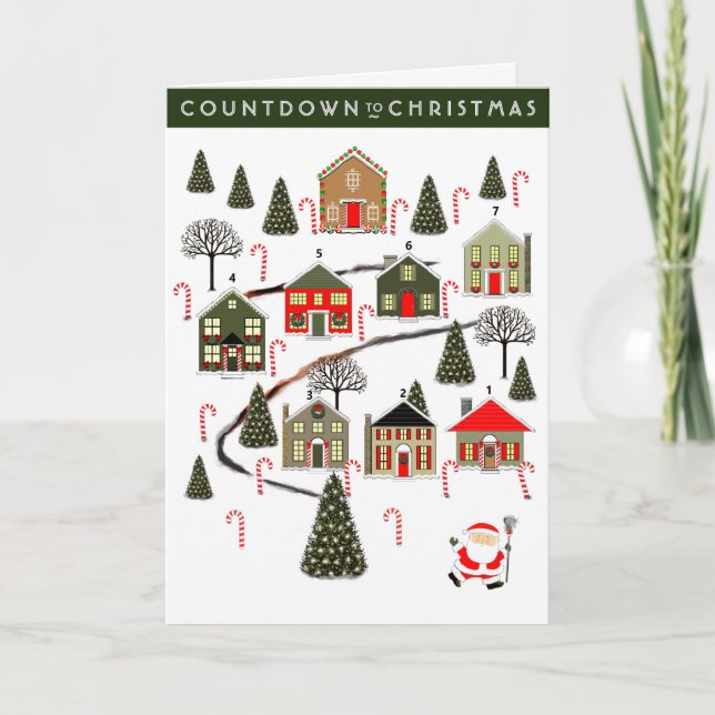 Cartes Pour Fêtes Annuelles Lacrosse Christmas Holiday Card (Devant)