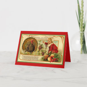Cartes Pour Fêtes Annuelles L'Action de grâces