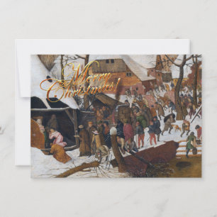 Cartes Pour Fêtes Annuelles L'Adoration des Maji Joyeux Noël