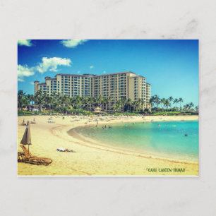 Cartes Pour Fêtes Annuelles Lagon d'Oahu Hawaii