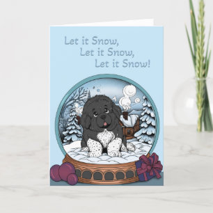 Cartes Pour Fêtes Annuelles Laisser neiger, Laisser neiger, Laisser neiger Ter