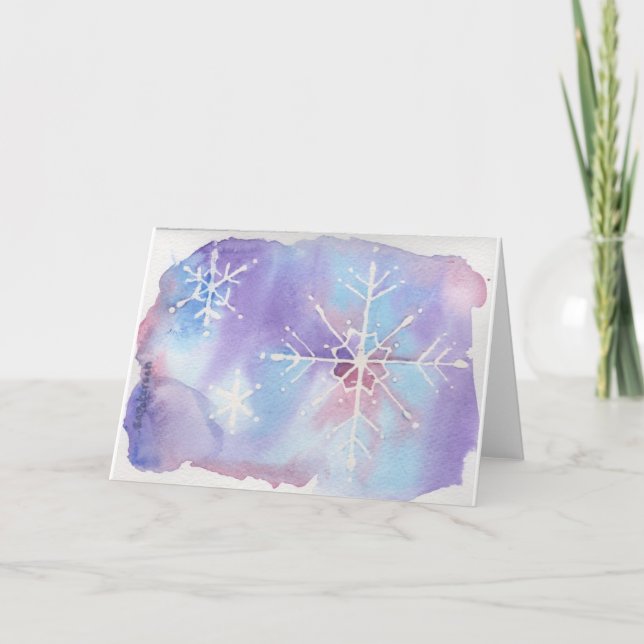 Cartes Pour Fêtes Annuelles Laissez lui neiger ! (Devant)