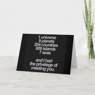 CARTES POUR FÊTES ANNUELLES *LAISSEZ-MOI VOUS MONTRER CHAQUE JOUR* VOUS AIMER 