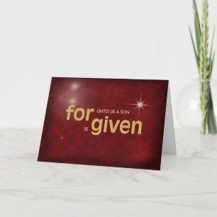 Cartes Pour Fêtes Annuelles L'amour religieux de Noël