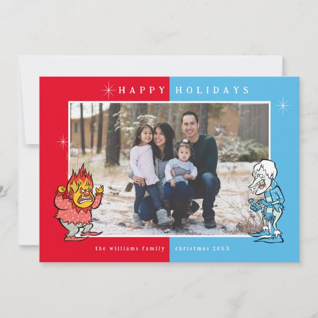 Cartes Pour Fêtes Annuelles L'ANNÉE SANS SANTA CLAUS™ | Joyeuses fêtes (Devant)