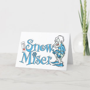 Cartes Pour Fêtes Annuelles L'ANNÉE SANS SANTA CLAUS™ Snow Miser