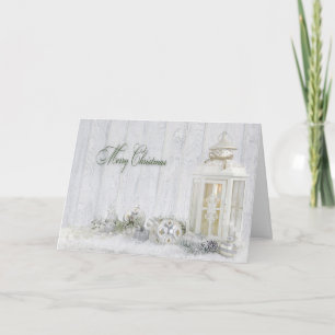 Cartes Pour Fêtes Annuelles Lanterne de Noël