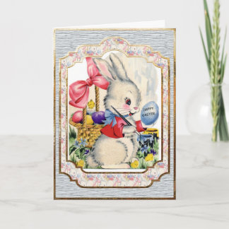 Cartes Pour Fêtes Annuelles Lapin de Pâques