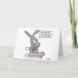 Cartes Pour Fêtes Annuelles Lapin de Pâques ou Oeuf de Pâques