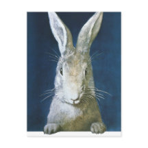 Lapin de Pâques vintage, Mignonne Lapin Blanc Furi