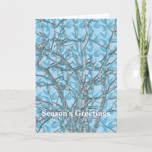 CARTES POUR FÊTES ANNUELLES L'ARBRE DE NOËL (Devant)
