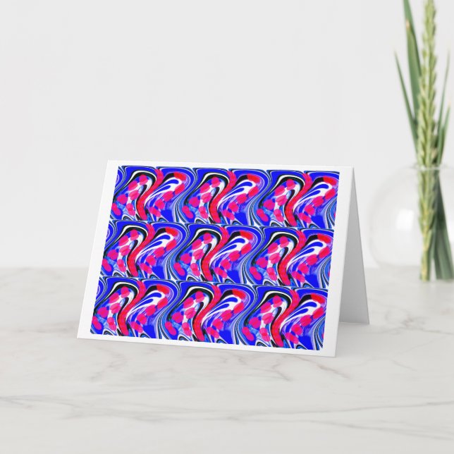 Cartes Pour Fêtes Annuelles L'art cristal (Devant)