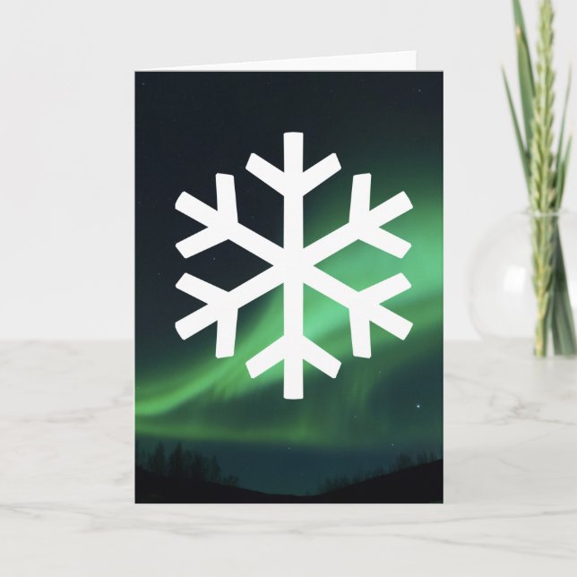 Cartes Pour Fêtes Annuelles L'aurore (Devant)