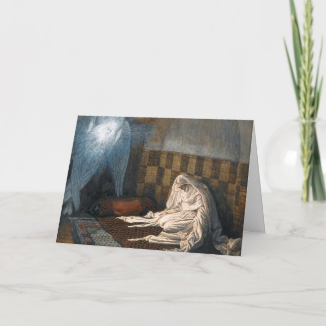 Cartes Pour Fêtes Annuelles L'Avent/Noël de James Tissot (Devant)