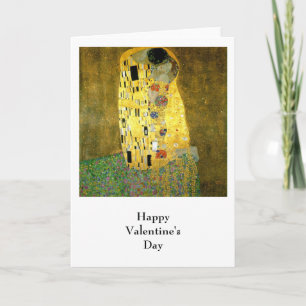 Cartes Pour Fêtes Annuelles Le baiser de Gustav Klimt