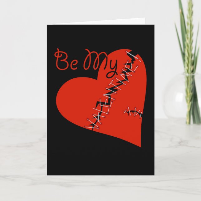 Cartes Pour Fêtes Annuelles Le coeur brisé de Valentine (Devant)