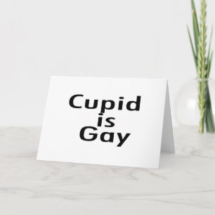 Cartes Pour Fêtes Annuelles Le cupidon est gai