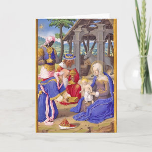 Cartes Pour Fêtes Annuelles Le don des Mages