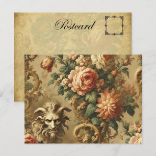 Cartes Pour Fêtes Annuelles Le Fiend d'Or - victorien gothique