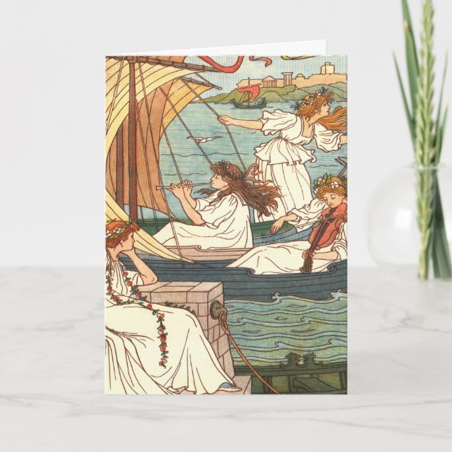 Cartes Pour Fêtes Annuelles "Le jour de l'an" (Devant)