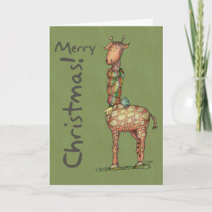 Cartes Pour Fêtes Annuelles Le Joyeux Noël de Cleo - vert