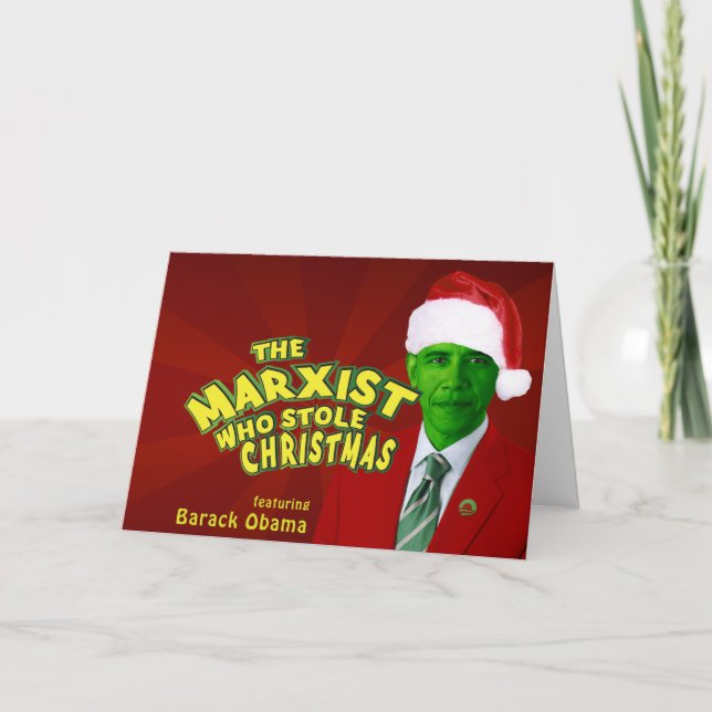 Cartes Pour Fêtes Annuelles Le marxiste qui a volé Noël (Devant)
