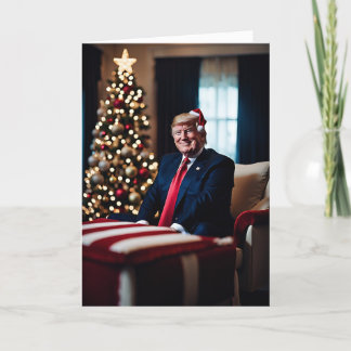 Cartes Pour Fêtes Annuelles Le meilleur cadeau de Noël de 2024 - Donald Trump