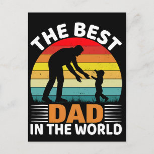Cartes Pour Fêtes Annuelles Le Meilleur Papa du Monde Fête des Pères