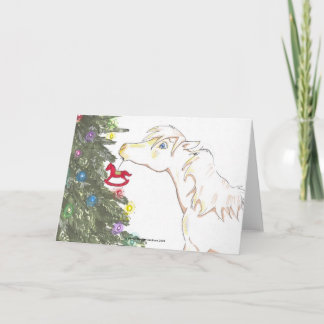 Cartes Pour Fêtes Annuelles Le mini et le sapin de Noël